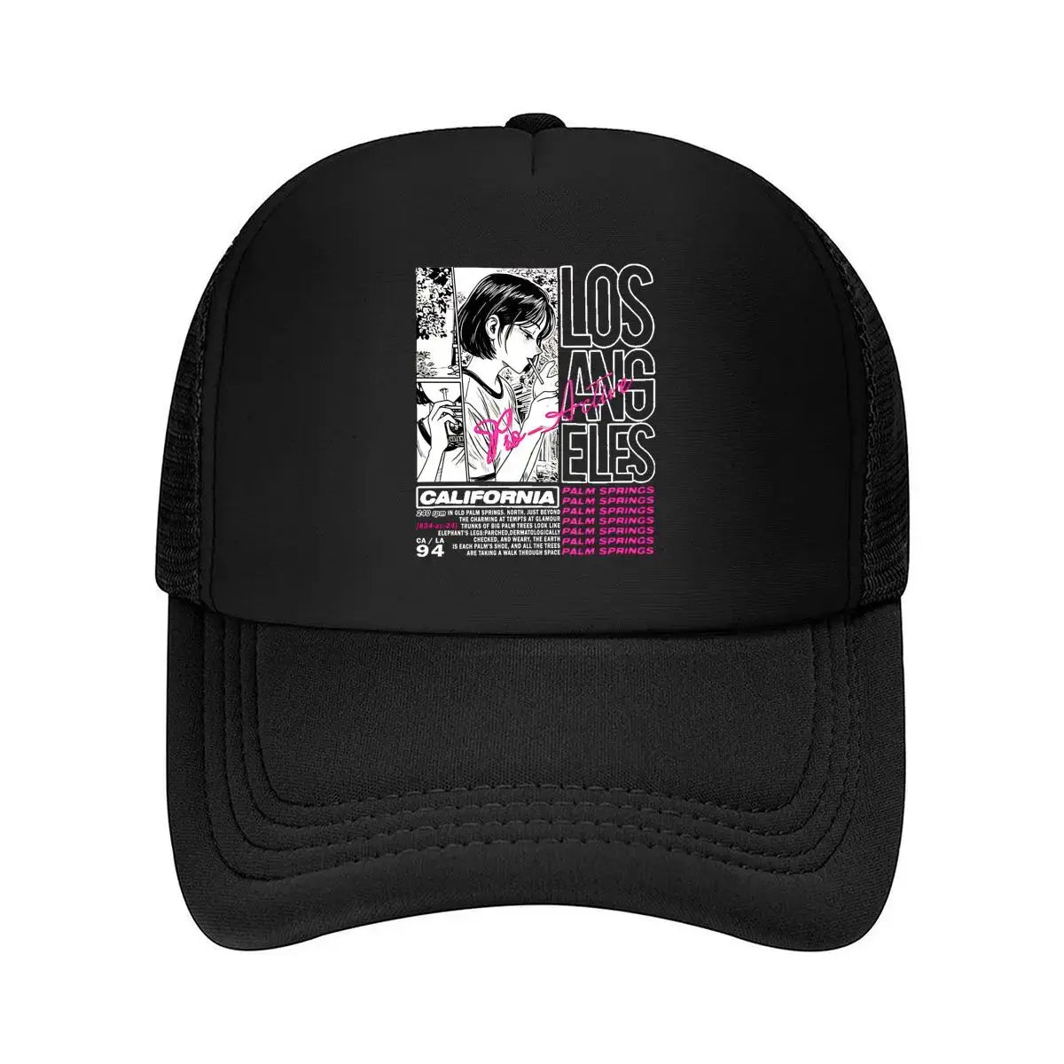 Casquette Filet - Anime Girl Los Angeles