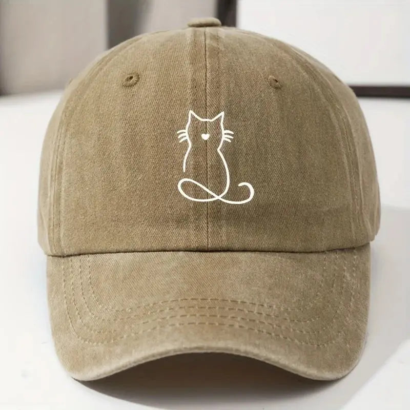 Casquette Imprimé - Chat