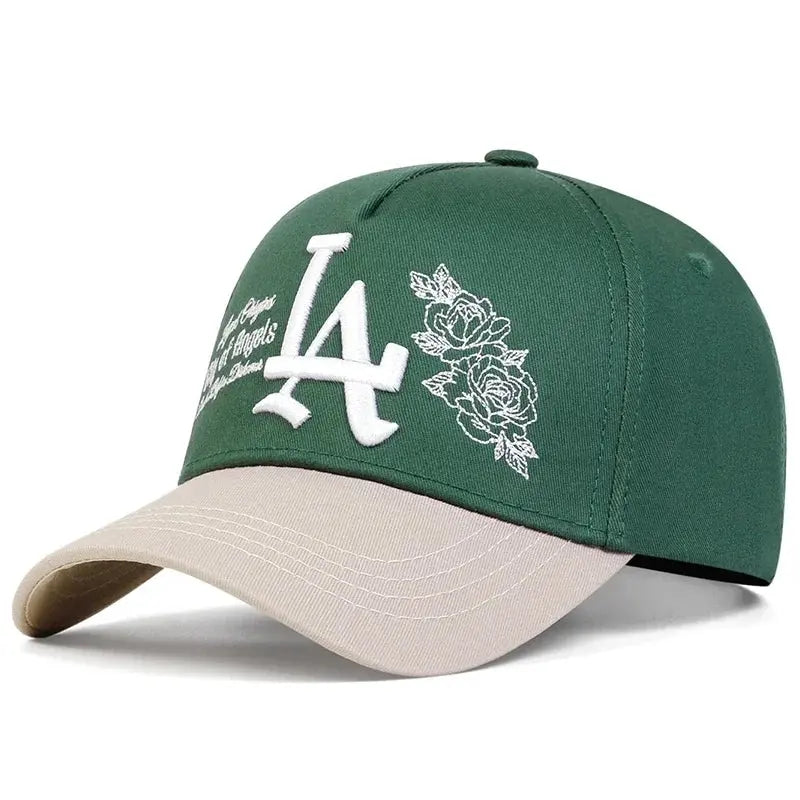 Casquette Snapback Brodée - LA & Rose 