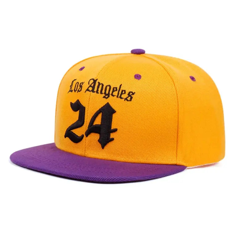 Casquette Plate Brodée - Los Angeles 24 Caporia