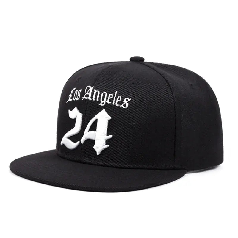 Casquette Plate Brodée - Los Angeles 24 Caporia