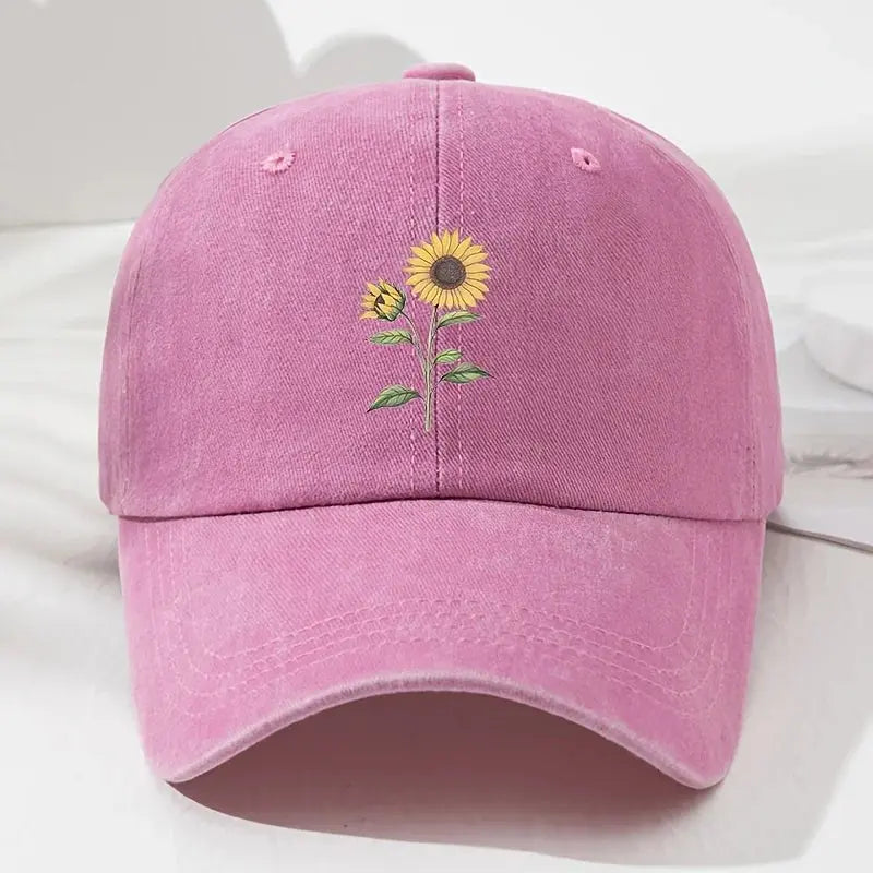 Casquette Motif - Tournesol Caporia