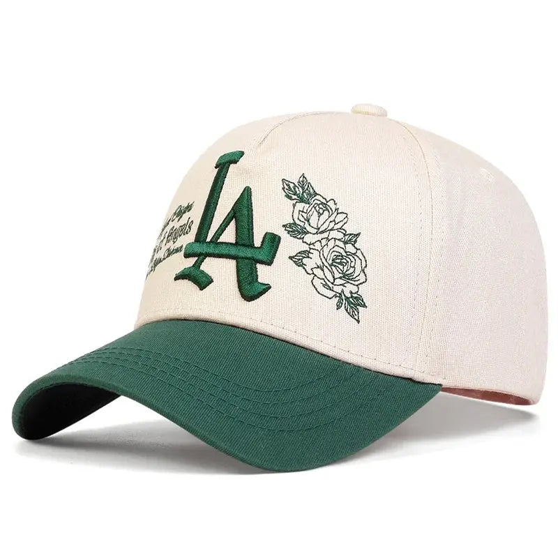 Casquette Snapback Brodée - LA & Rose Caporia