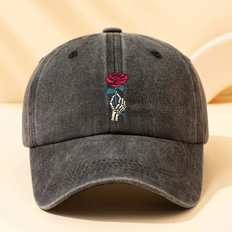Casquette Motif - Rose Caporia