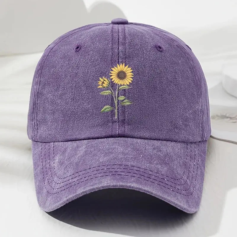 Casquette Motif - Tournesol Caporia