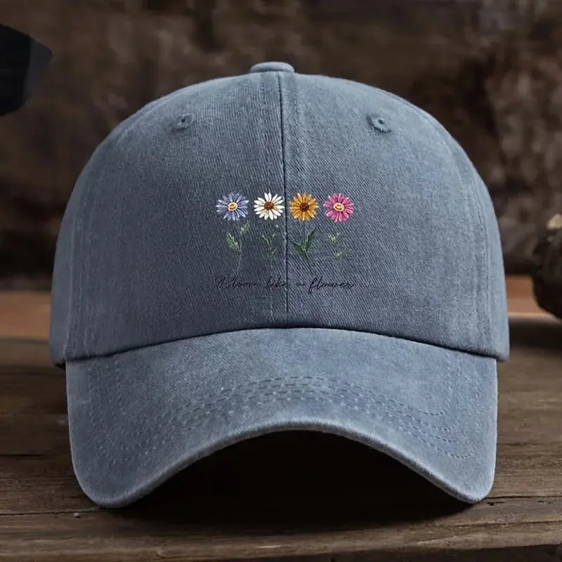 Casquette Motif - Floral Multicolore Caporia