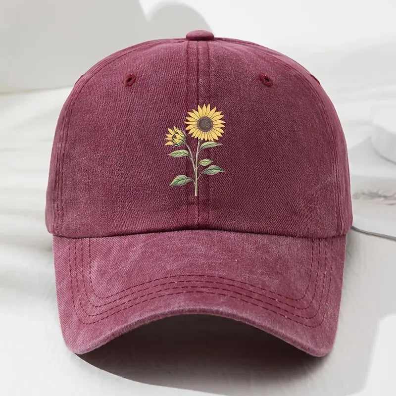Casquette Motif - Tournesol Caporia
