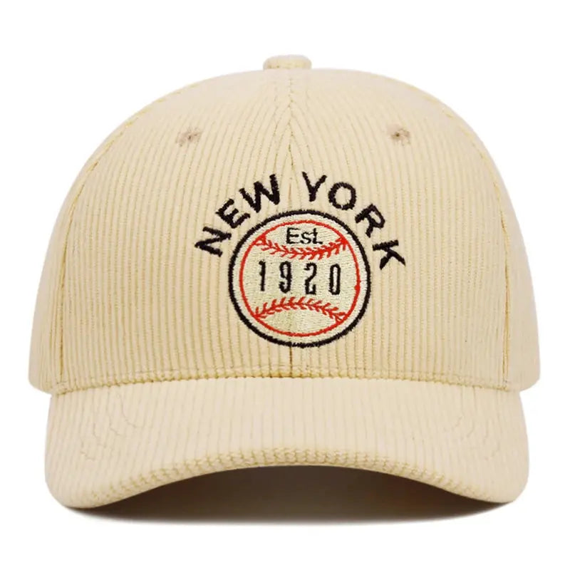 Casquette en Velours  - New York Caporia