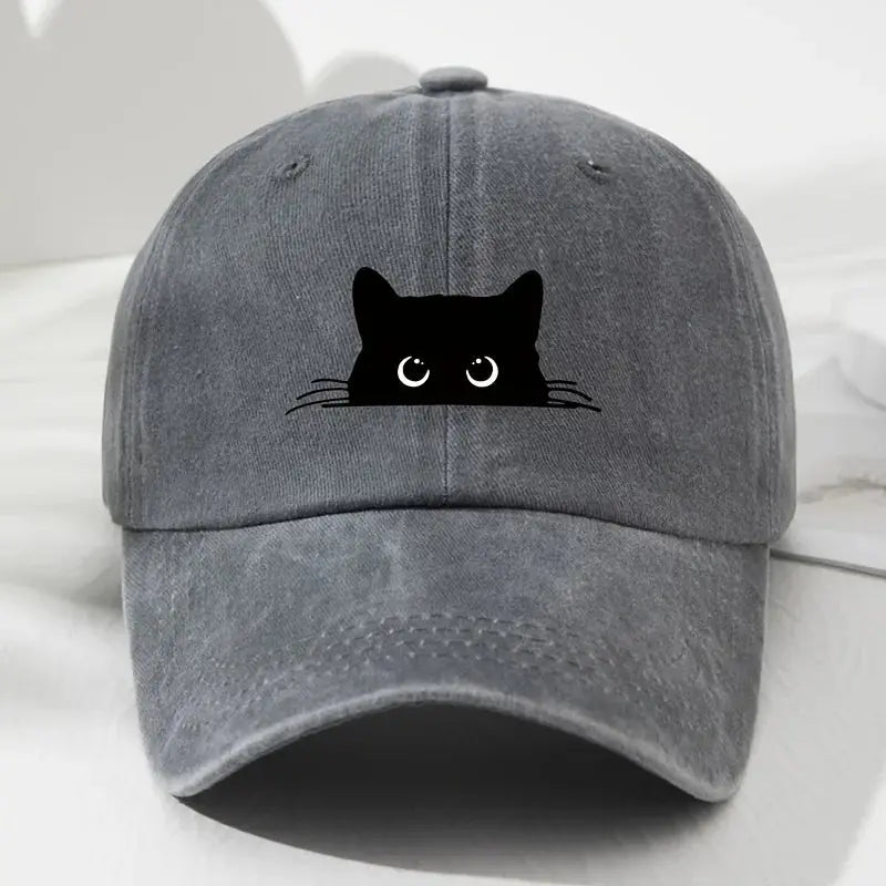 Casquette Imprimé - Chat Noir Caporia