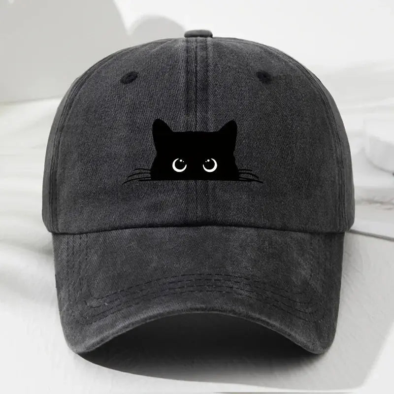 Casquette Imprimé - Chat Noir Caporia