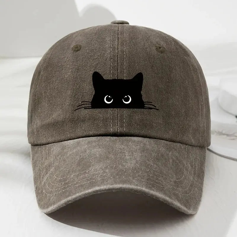 Casquette Imprimé - Chat Noir Caporia