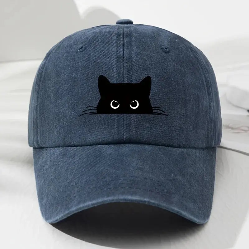 Casquette Imprimé - Chat Noir Caporia