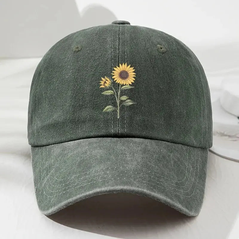 Casquette Motif - Tournesol Caporia