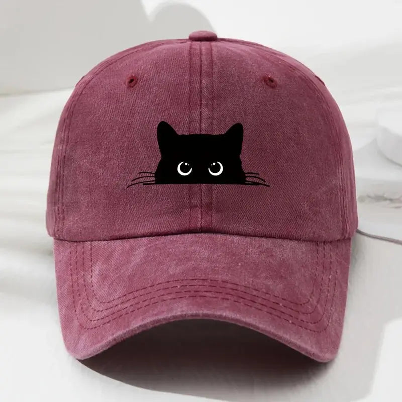 Casquette Imprimé - Chat Noir Caporia