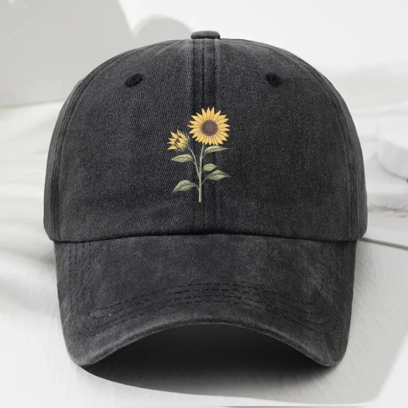 Casquette Motif - Tournesol Caporia