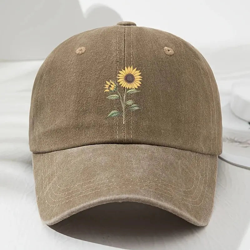 Casquette Motif - Tournesol Caporia