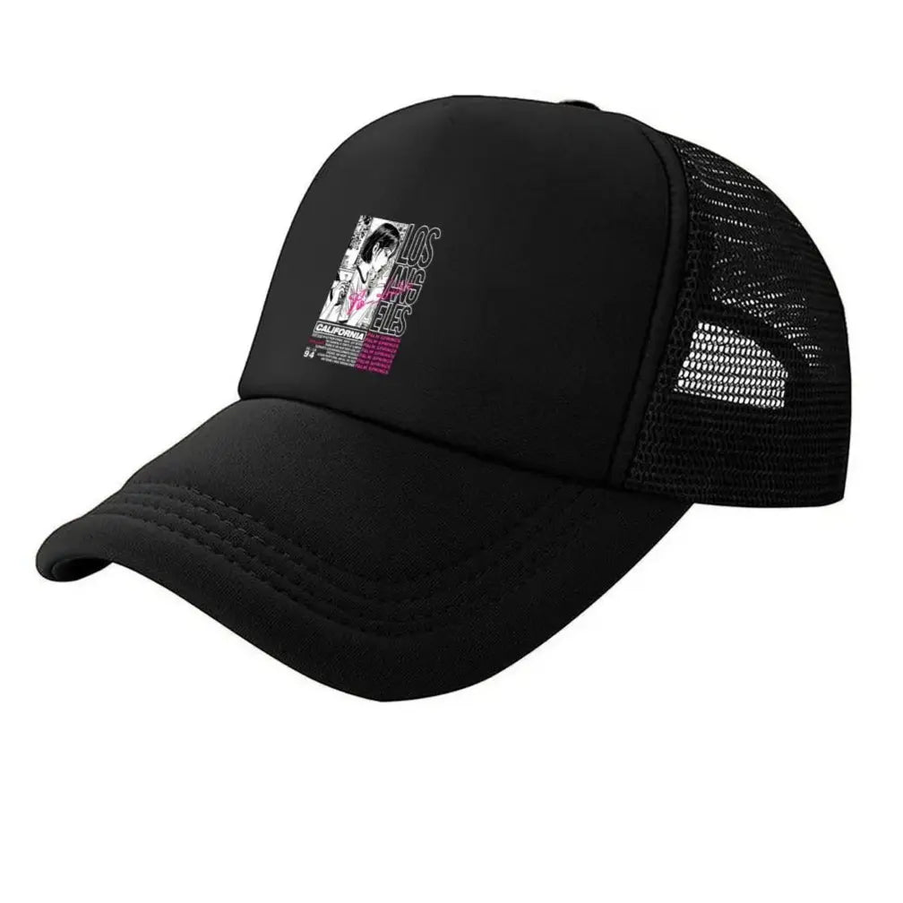 Casquette Filet - Anime Girl Los Angeles Caporia