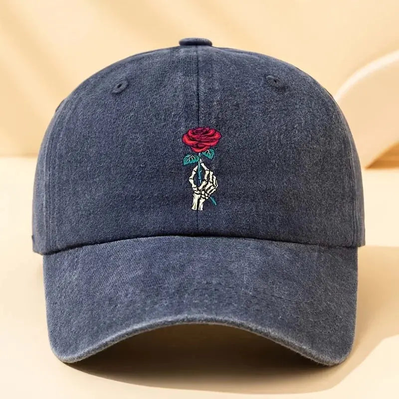 Casquette Motif - Rose Caporia